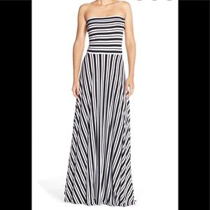 FELICITY & COCO Strapless Jersey Maxi Dress